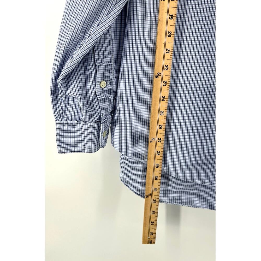Ralph Lauren Blake Button Down Shirt Men's Size L Blue Coastal Preppy Academia - Picture 6 of 9